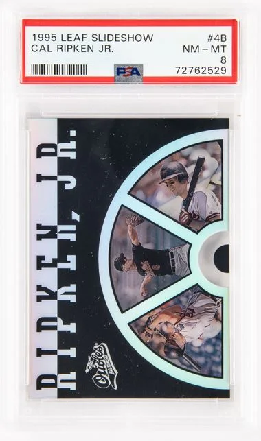 1995 Leaf Cal Ripken Jr. Slideshow #4B card image