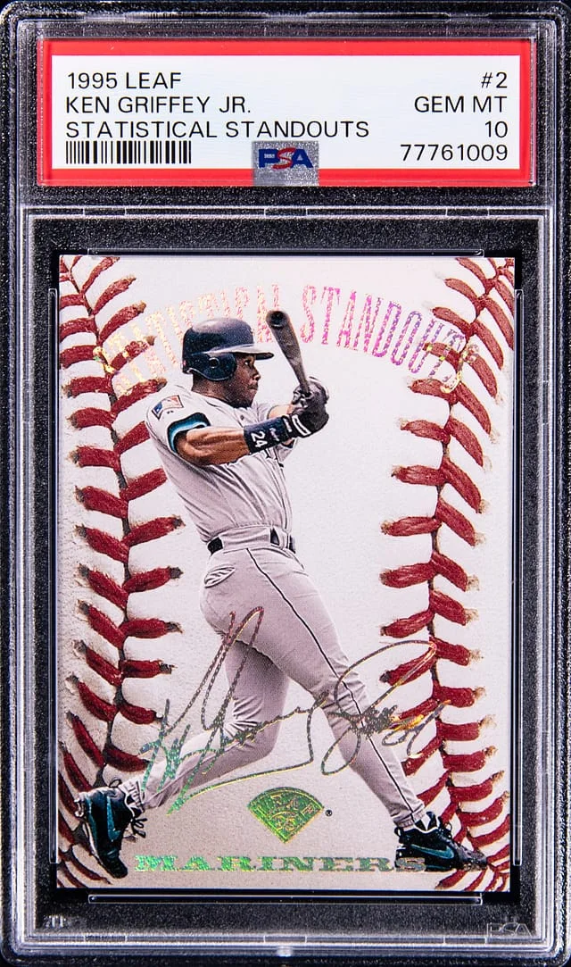 1995 Leaf Ken Griffey Jr. Statistical Standouts #2 card image