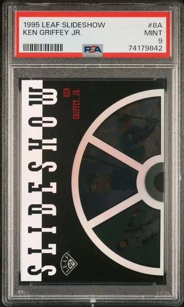 1995 Leaf Ken Griffey Jr. Slideshow #8A card image