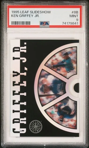 1995 Leaf Ken Griffey Jr. Slideshow #8B card image