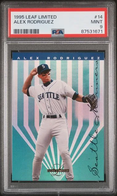 1995 Leaf Limited Alex Rodriguez #14 card image