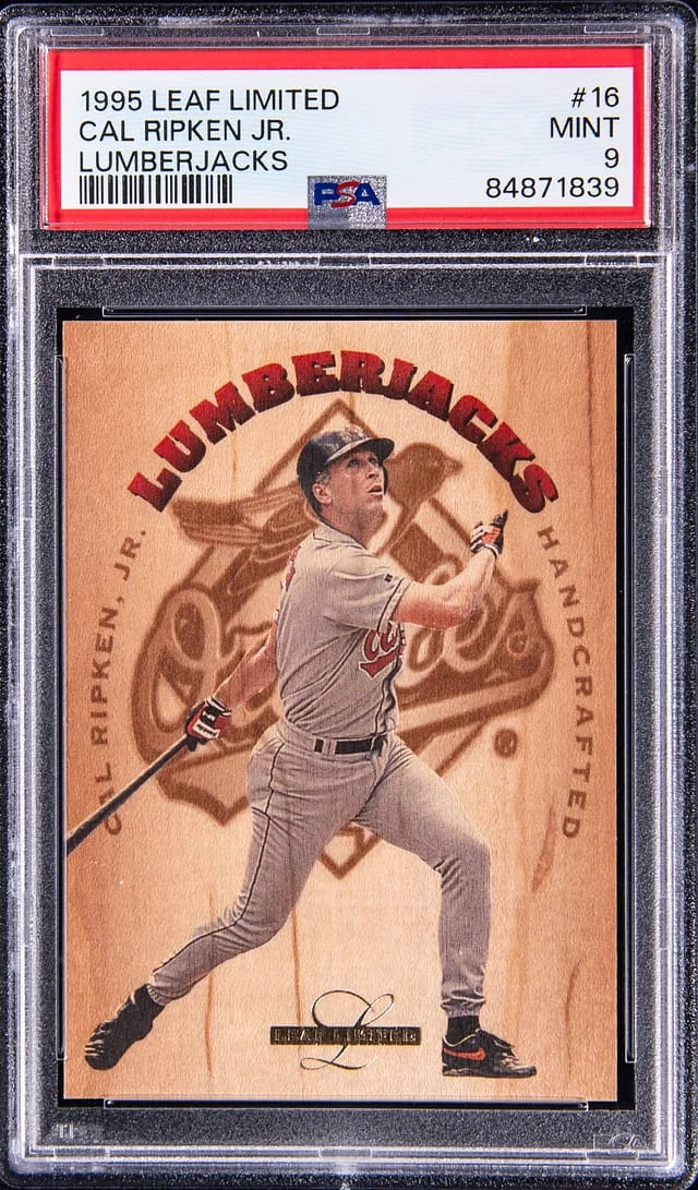 1995 Leaf Limited Cal Ripken Jr. Lumberjacks #16 card image