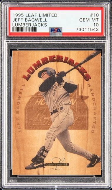 1995 Leaf Limited Jeff Bagwell Lumberjacks #10 card image