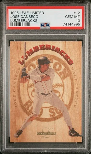 1995 Leaf Limited Jose Canseco Lumberjacks #12 card image