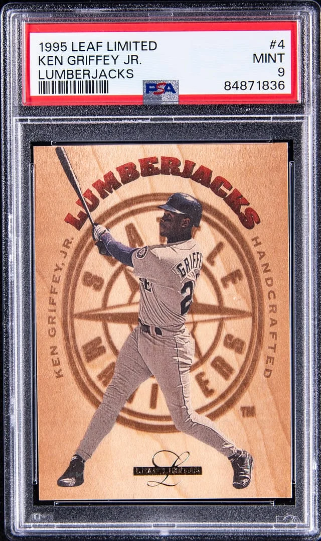 1995 Leaf Limited Ken Griffey Jr. Lumberjacks #4 card image