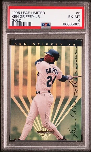 1995 Leaf Limited Ken Griffey Jr. Gold #6 card image