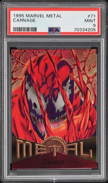 1995 Marvel Metal Carnage #71 card image