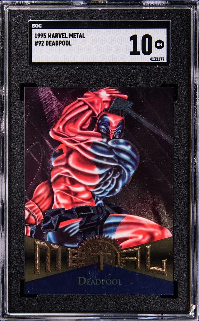 1995 Marvel Metal Deadpool #92 card image