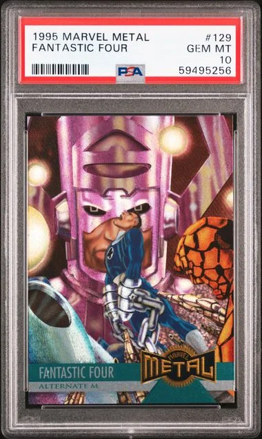 1995 Marvel Metal Fantastic Four #129 card image