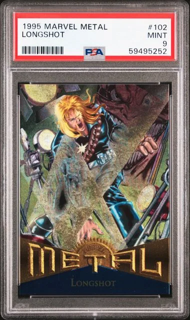 1995 Marvel Metal Longshot #102 card image