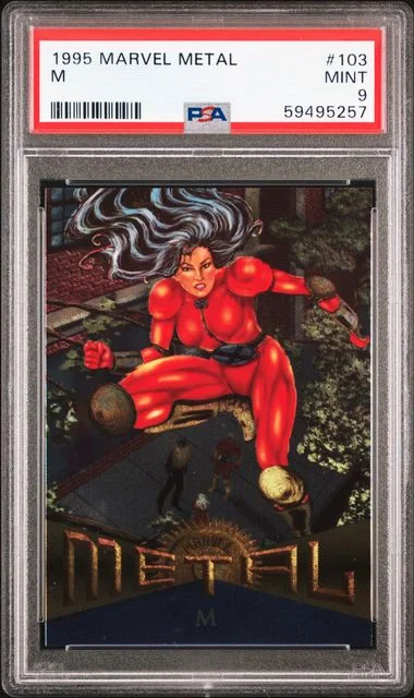 1995 Marvel Metal M #103 card image