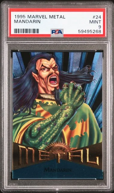 1995 Marvel Metal Mandarin #24 card image