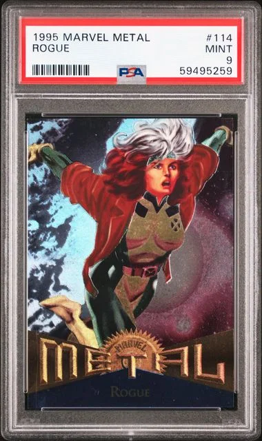 1995 Marvel Metal Rogue #114 card image