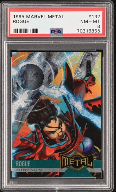 1995 Marvel Metal Rogue #132 card image