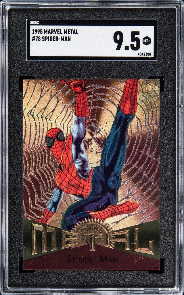 1995 Marvel Metal Spider-Man #78 card image