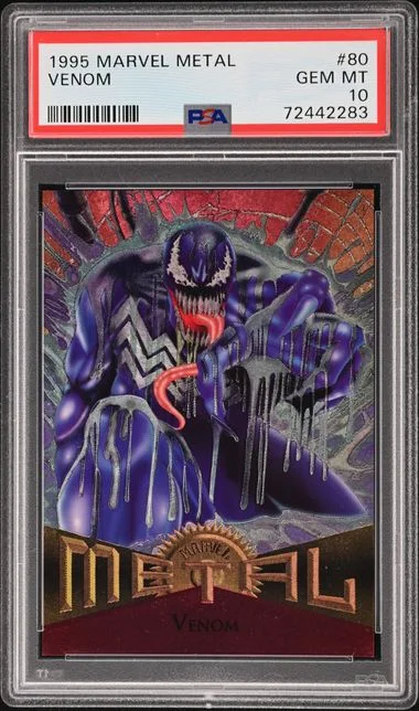 1995 Marvel Metal Venom #80 card image