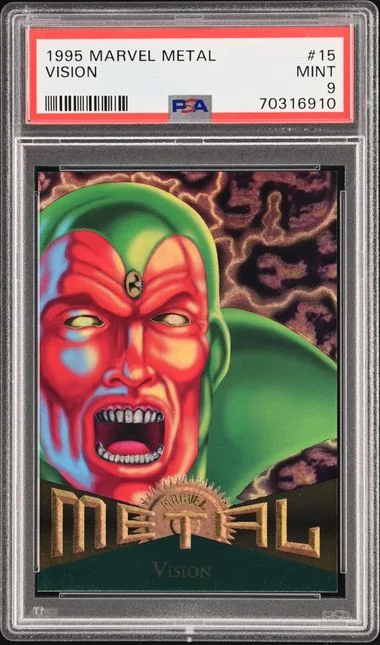 1995 Marvel Metal Vision #15 card image