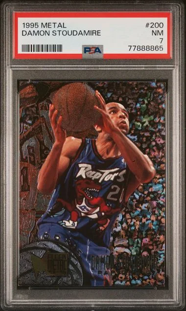 1995 Metal Damon Stoudamire #200 card image