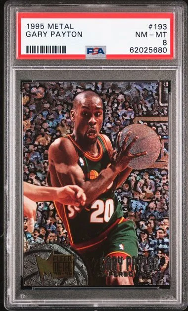 1995 Metal Gary Payton #193 card image