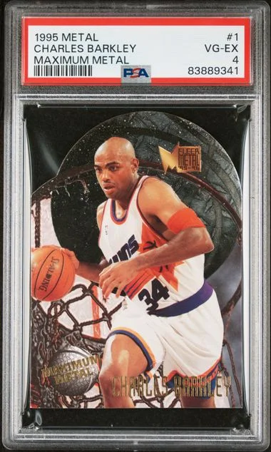 1995 Metal Maximum Metal Charles Barkley #1 card image
