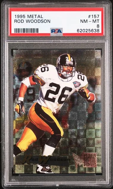 1995 Metal Rod Woodson #157 card image