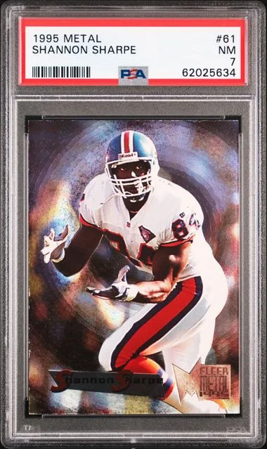 1995 Metal Shannon Sharpe #61 card image