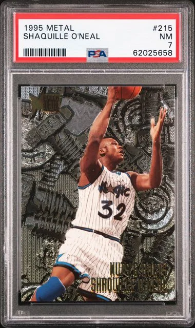 1995 Metal Shaquille O'Neal #215 card image