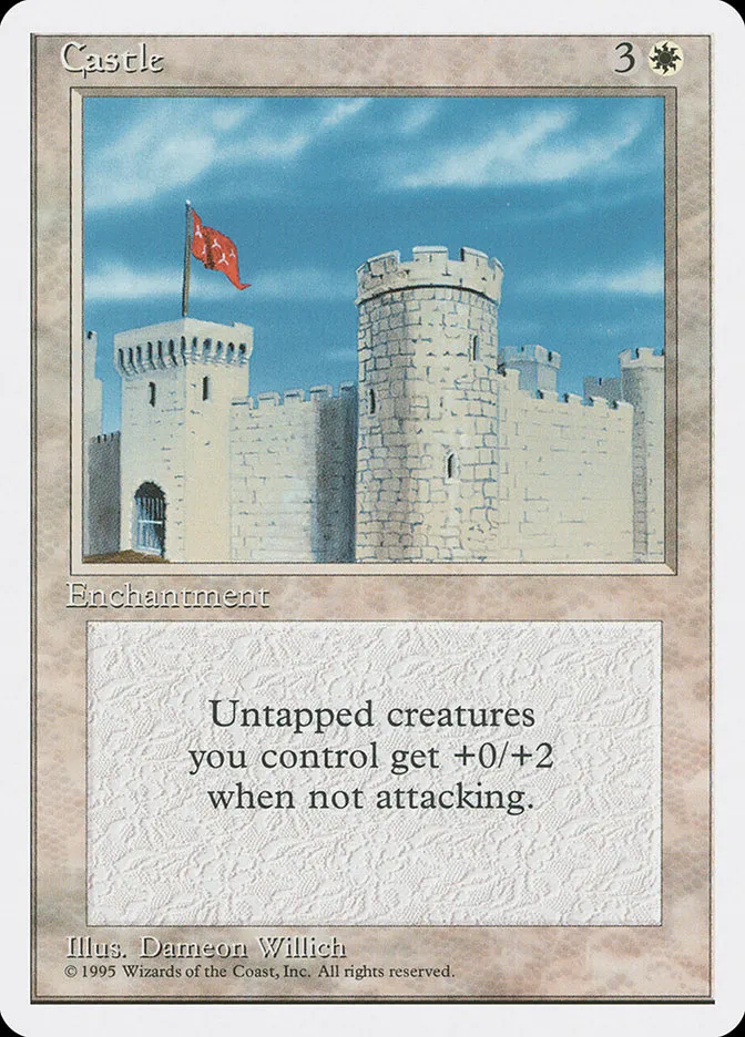 1995 Fourth Edition Castle uncommon #12 uncommon card image