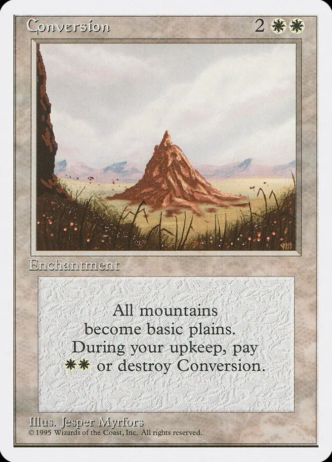 1995 Fourth Edition Conversion uncommon #19 uncommon card image