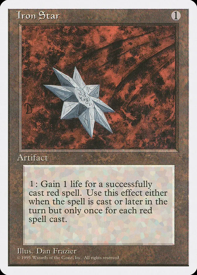 1995 Fourth Edition Iron Star #326 uncommon card image