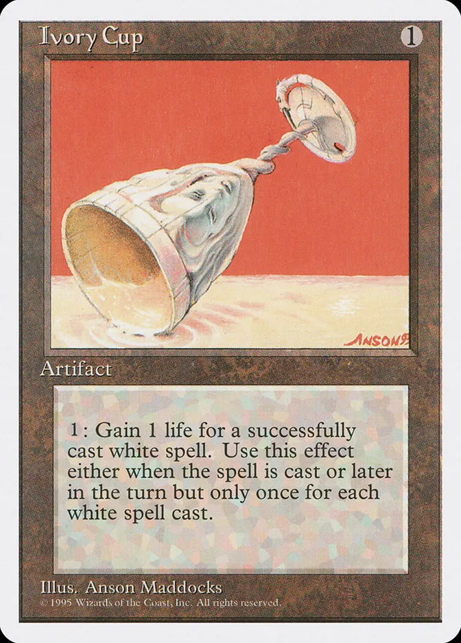 1995 Fourth Edition Ivory Cup uncommon #327 uncommon card image