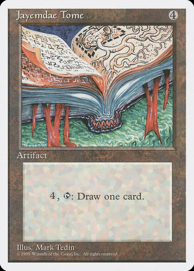 1995 Fourth Edition Jayemdae Tome rare #331 rare card image