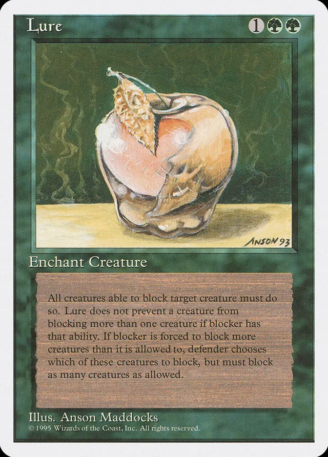 1995 Fourth Edition Lure uncommon #262 uncommon card image