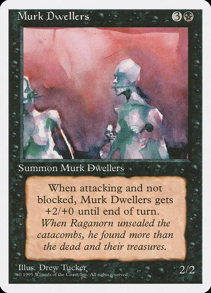 1995 Fourth Edition Murk Dwellers common #148 common card image