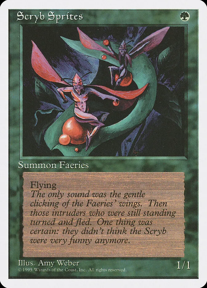 1995 Fourth Edition Scryb Sprites common #270 common card image