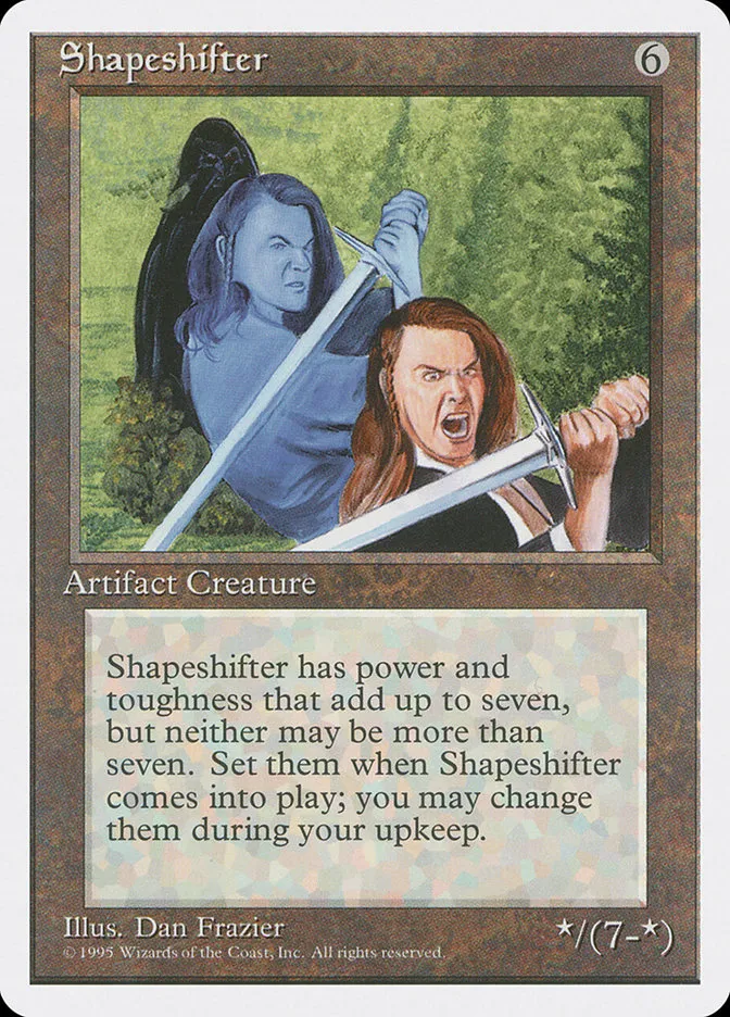 1995 Fourth Edition Shapeshifter uncommon #345 uncommon card image