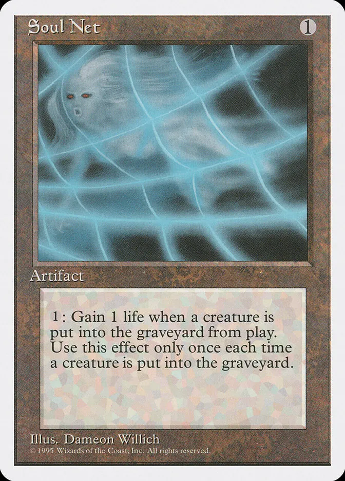 1995 Fourth Edition Soul Net uncommon #346 uncommon card image