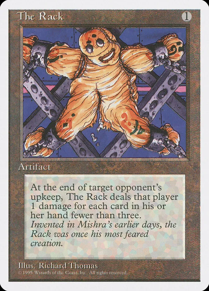 1995 Fourth Edition The Rack uncommon #352 uncommon card image