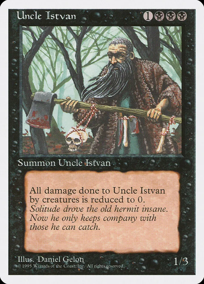 1995 Fourth Edition Uncle Istvan uncommon #165 uncommon card image