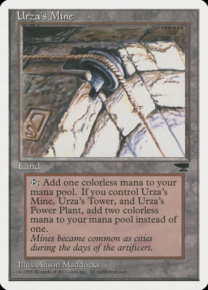 1995 Chronicles Urza's Mine uncommon #114c uncommon card image