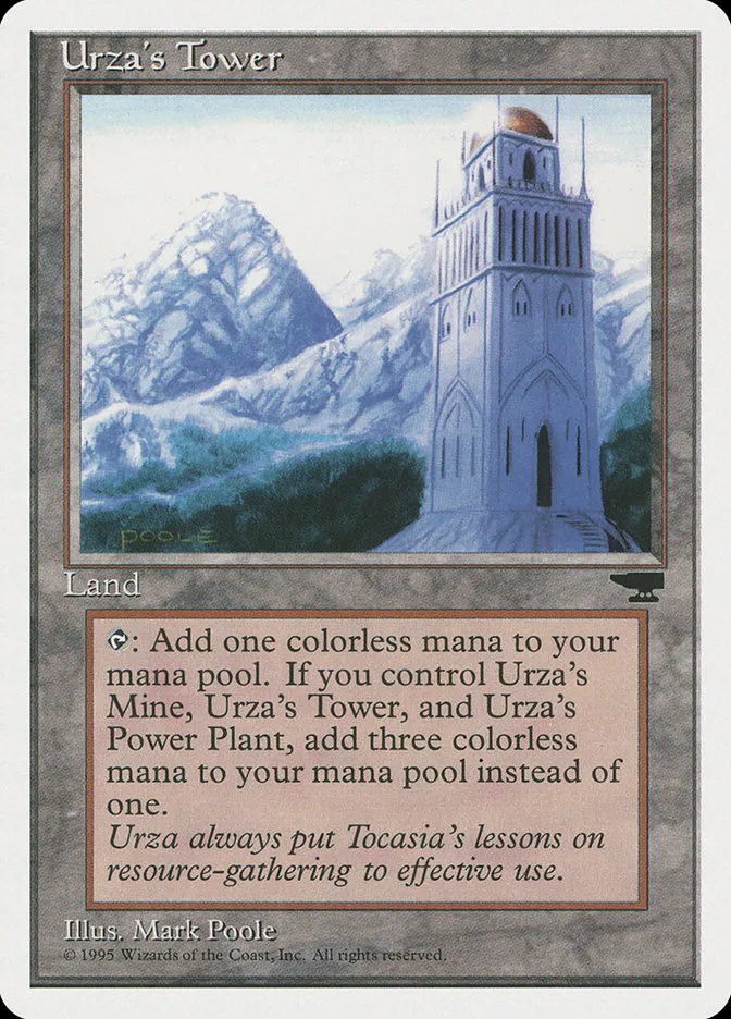 1995 Chronicles Urza's Tower #116c uncommon card image