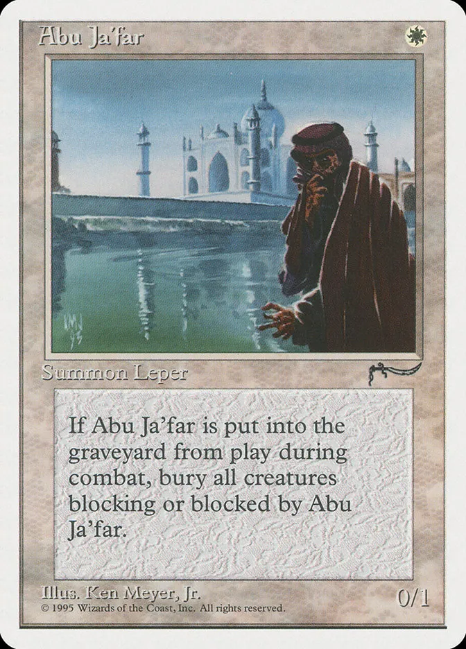 1995 Chronicles Abu Ja'far uncommon #1 uncommon card image