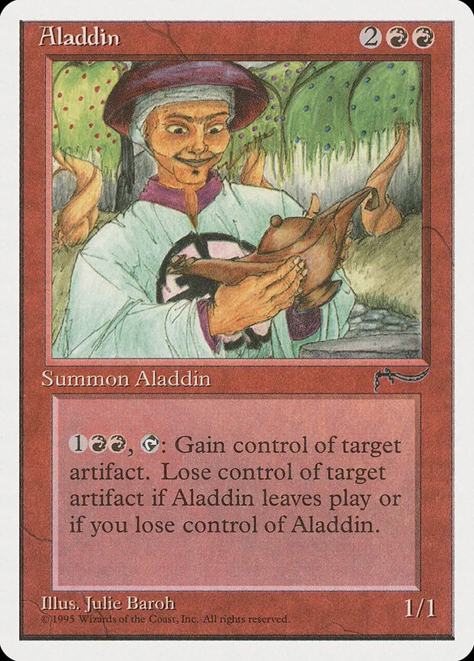 1995 Chronicles Aladdin uncommon #44 uncommon card image