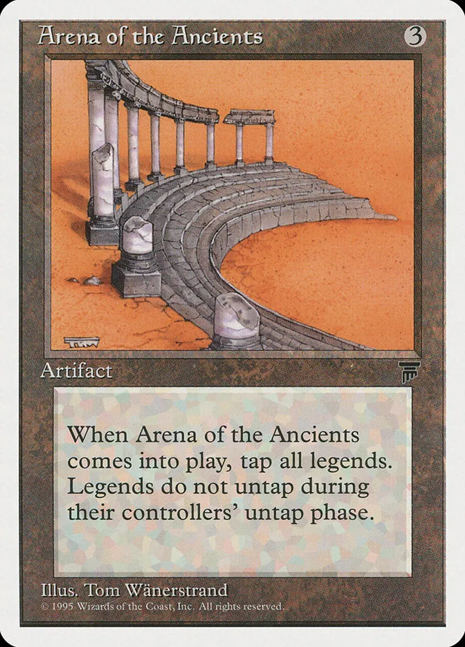 1995 Chronicles Arena of the Ancients rare #91 rare card image