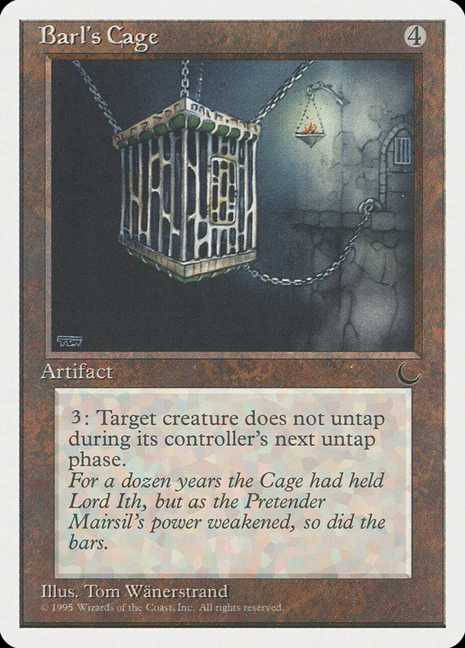 1995 Chronicles Barl's Cage rare #94 rare card image