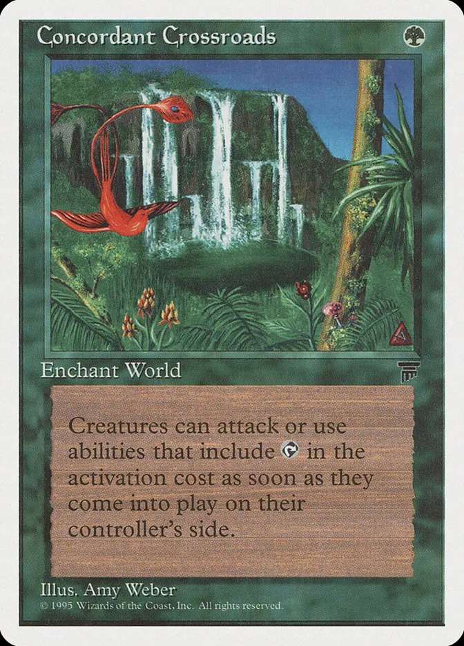 1995 Chronicles Concordant Crossroads rare #60 rare card image