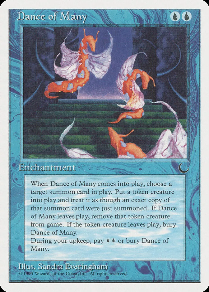 1995 Chronicles Dance of Many rare #17 rare card image