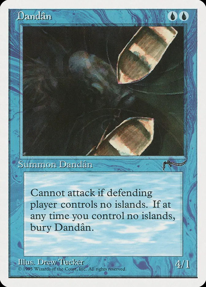 1995 Chronicles Dandân common #18 common card image