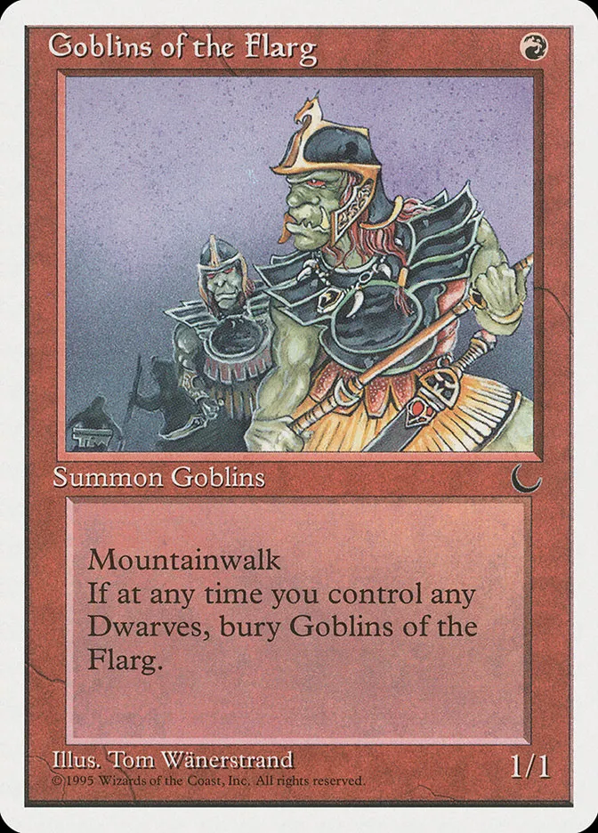 1995 Chronicles Goblins of the Flarg #51 common card image
