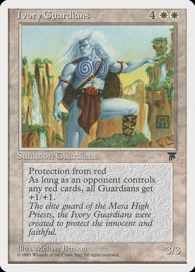 1995 Chronicles Ivory Guardians uncommon #8 uncommon card image